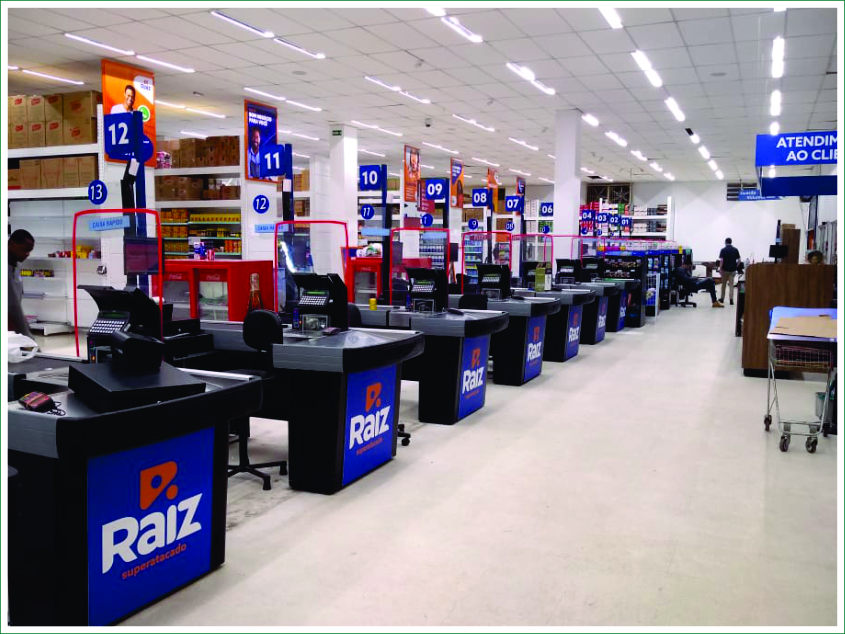 Letra Caixa com Relevo